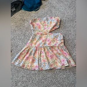 Showpo Floral Cutout Dress